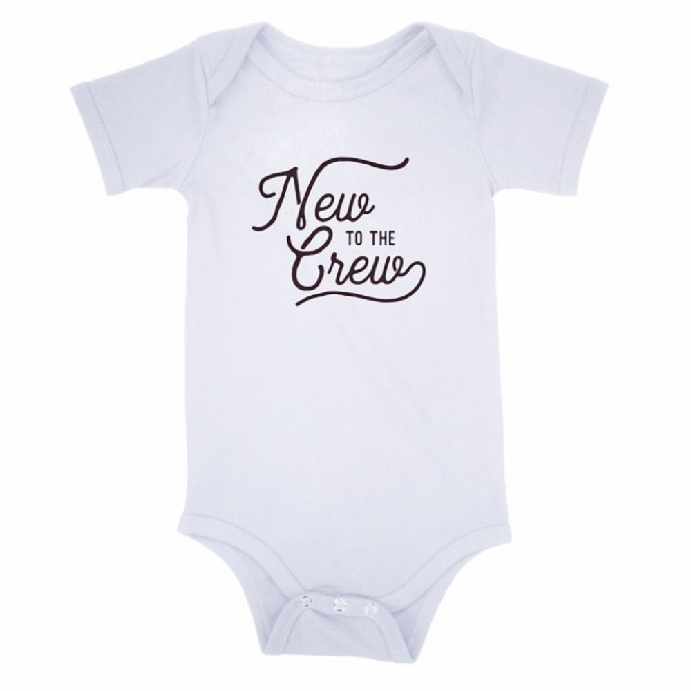 New to the Crew Baby Onesie Bodysuit